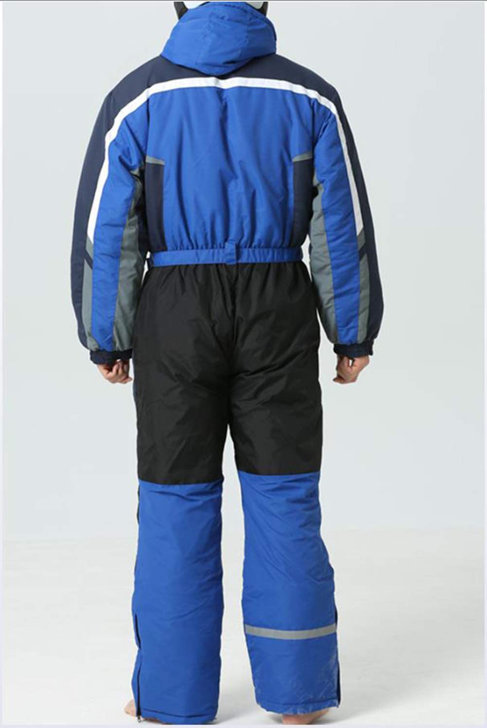 cffvdiz Costume De Ski pour Hommes Femmes Une Pièce De Ski Costumes De Ski Adulte Hiver Extérieur Étanche Imperméable Snowsuits Sautons Combinaisilles pour Les Sports De Neige