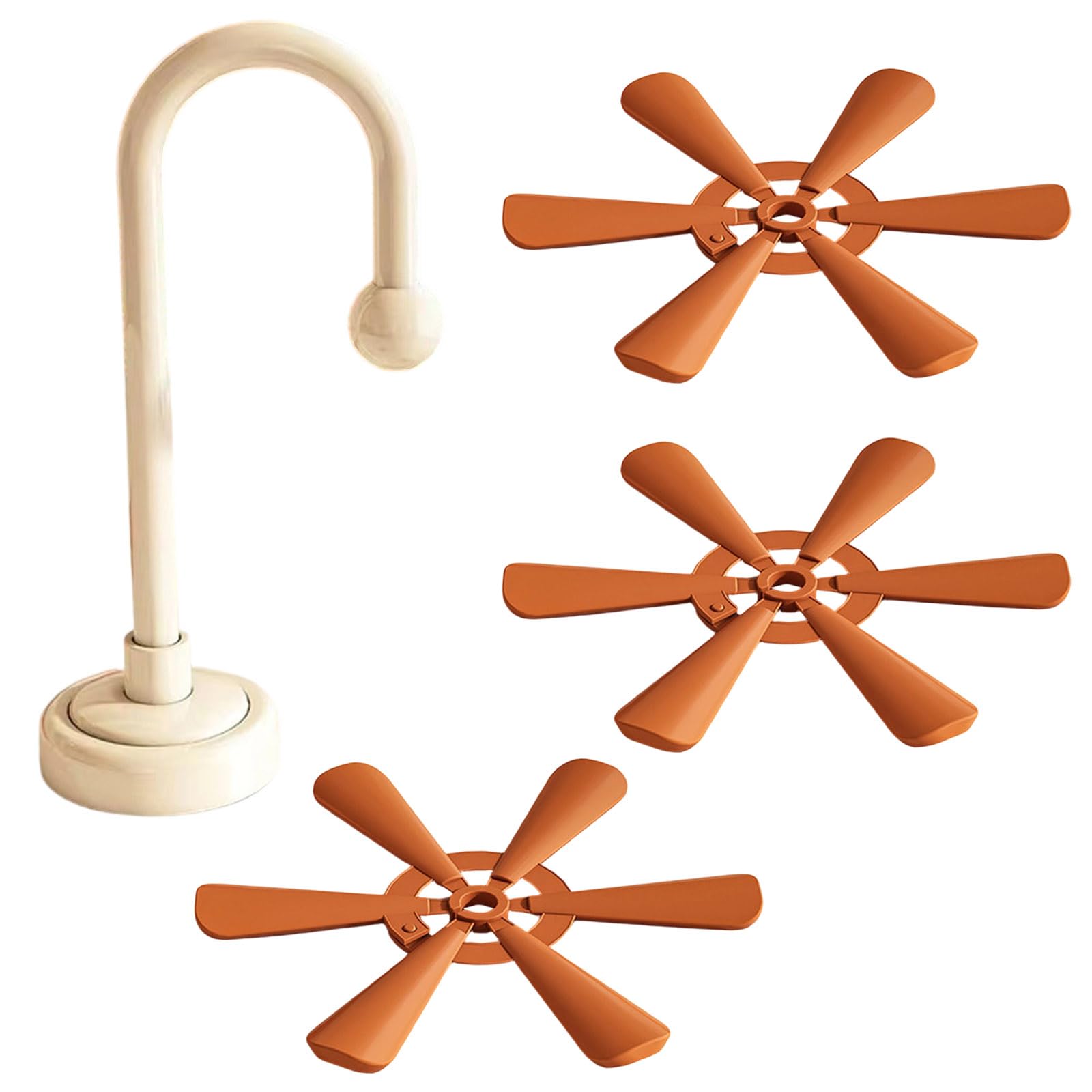 Food Grade Easy Silicone Trivet Mat Heatproof for Countertops Home Cafes Silicone Table Mats