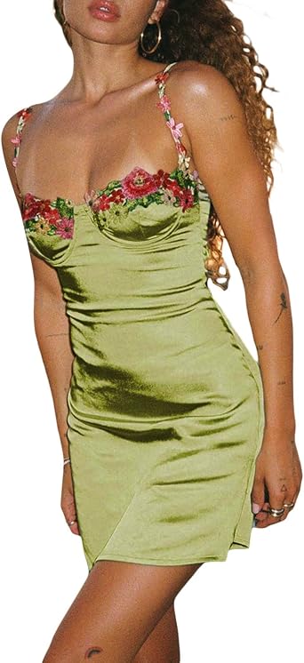 Women Summer Sexy Dress Halter Sleeveless Bodycon Casual Party Tank Top Dress Straps Midi Spaghetti Dress