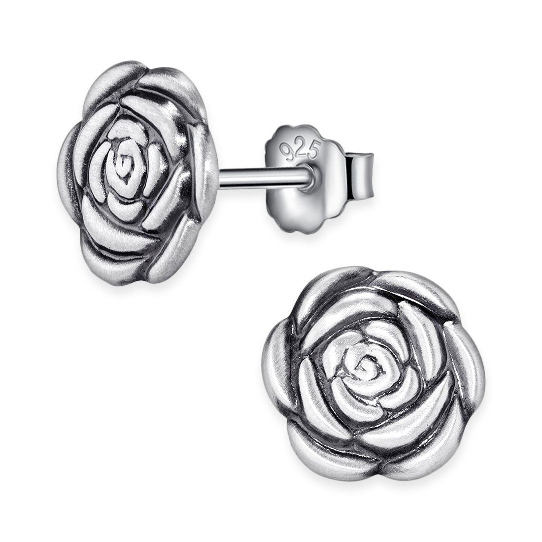 Orecchini ragazza argento 925 fiori - Produzione di bijoux Ave