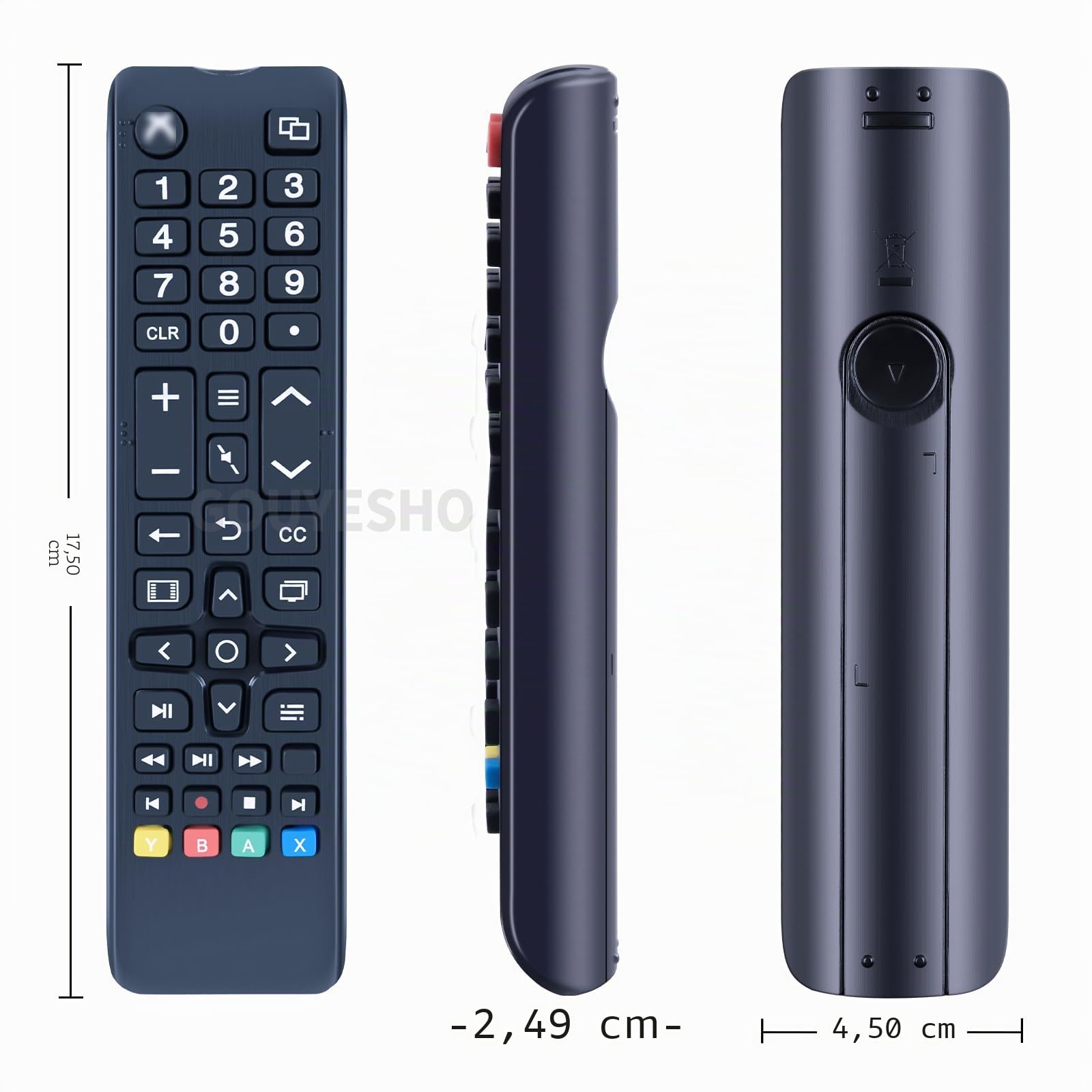 Mando a Distancia Universal de Repuesto Adecuado para Xbox One, Xbox One S/X PDP Gaming Multifunción Media Remote