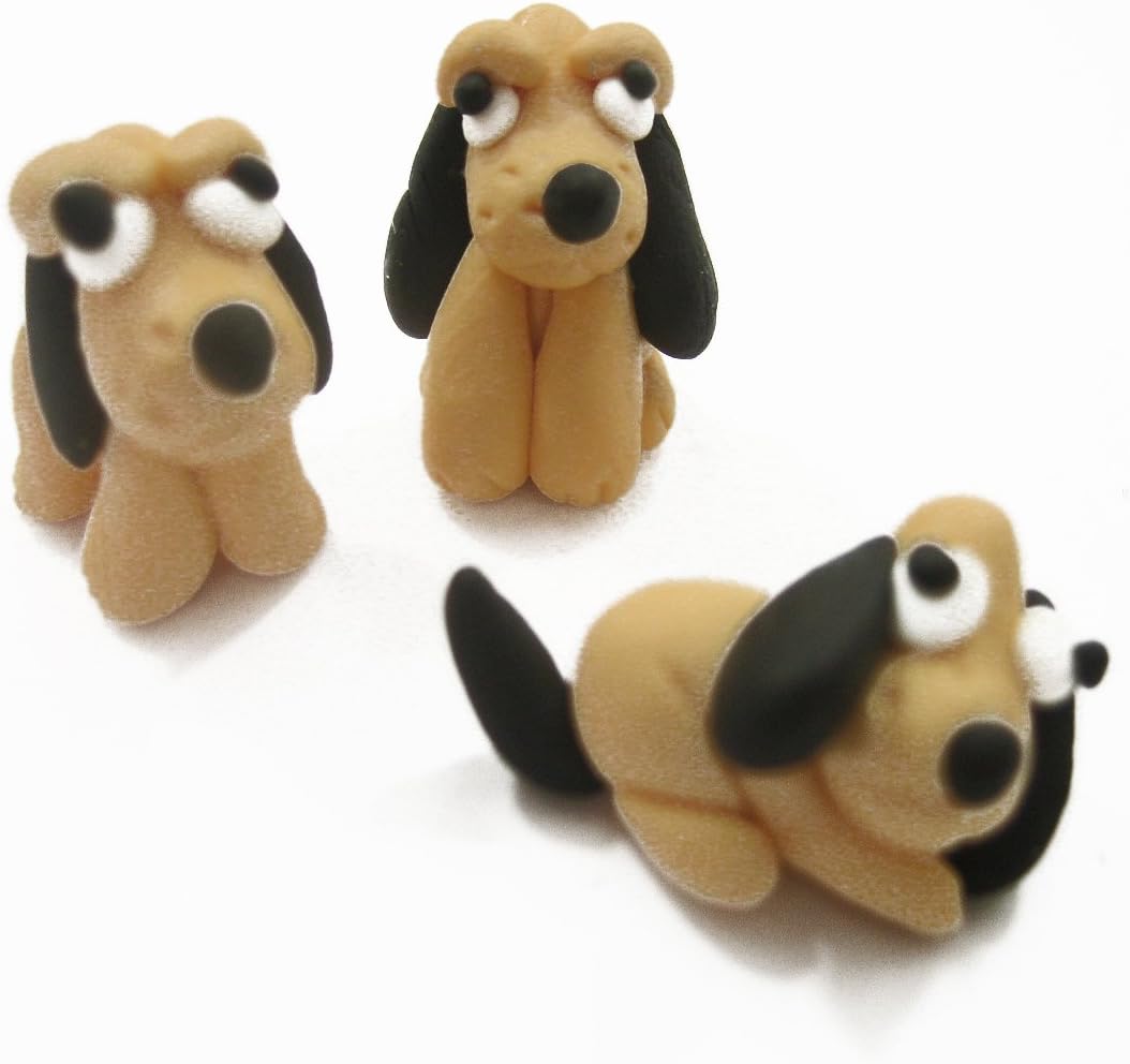 Amazon 3 Tinyプルート犬ドールハウスミニチュアハンドメイド樹脂粘土動物109 家具 おもちゃ