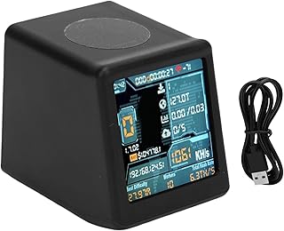 RiToEasysports Bitcoin Madenci, Bitcoin Madenci Makinesi 1.54 İnç Akıllı Ekran USB Piyango Madencilik Cihazı Masaüstü Saati Kripto Para Madencileri Için 1060 KH/s Hash Oranı Bitcoin