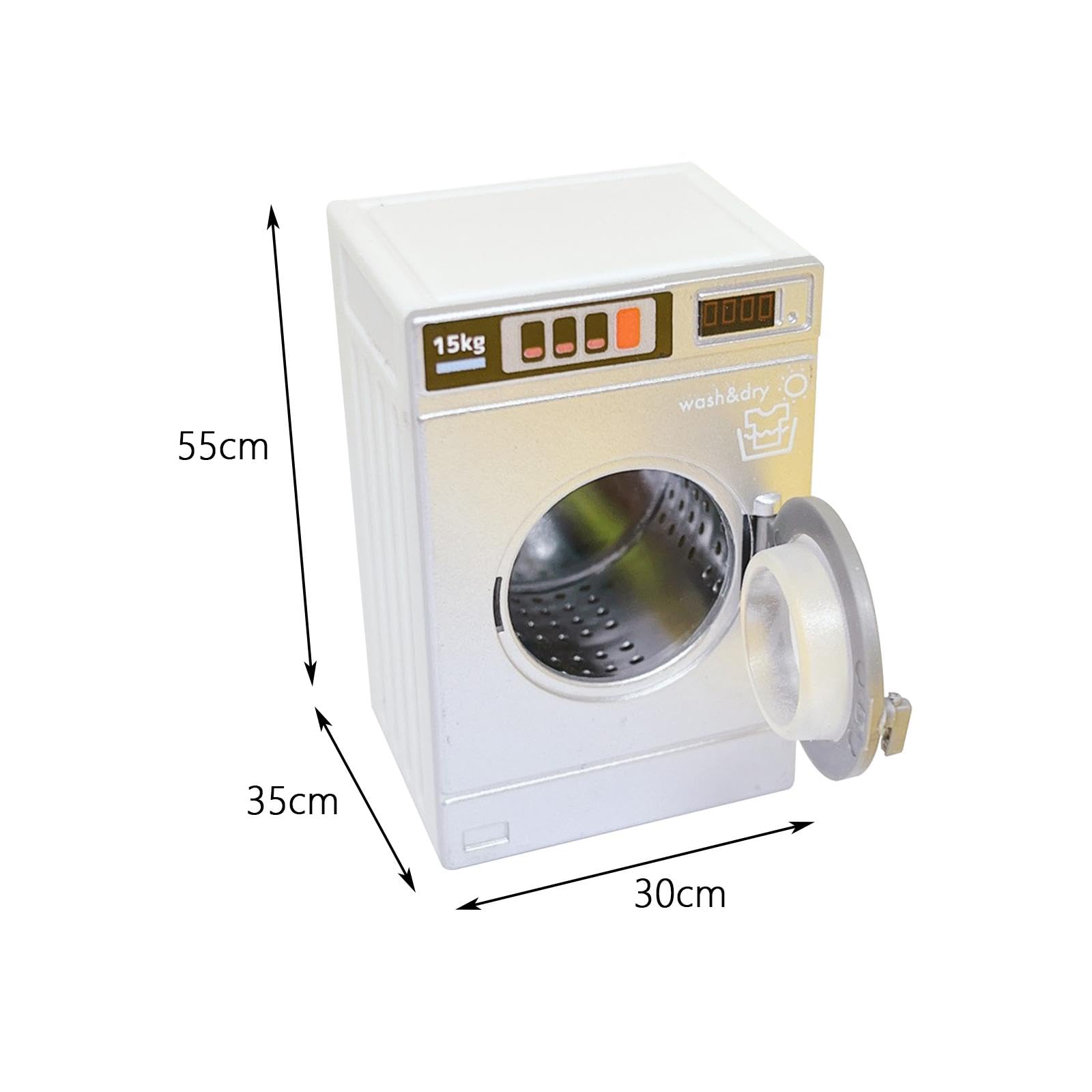 Amazon | ドールハウス洗濯機小型家庭用電化製品のおもちゃ 1/12 教育