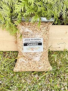 5 LITRES CHERRY BBQ SMOKING WOOD CHIPS FOOD SMOKER WOOD CHIPS 100% NATURAL