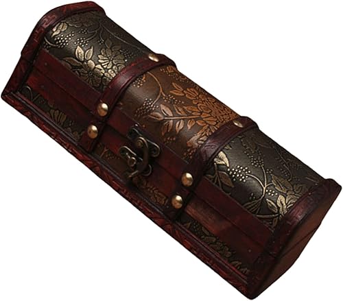 Miniatura 5 de Fashioanble - Caja de madera antigua para almacenamiento de horquillas, mejora tu espacio vital, diseños elegantes, solución de almacenamiento de