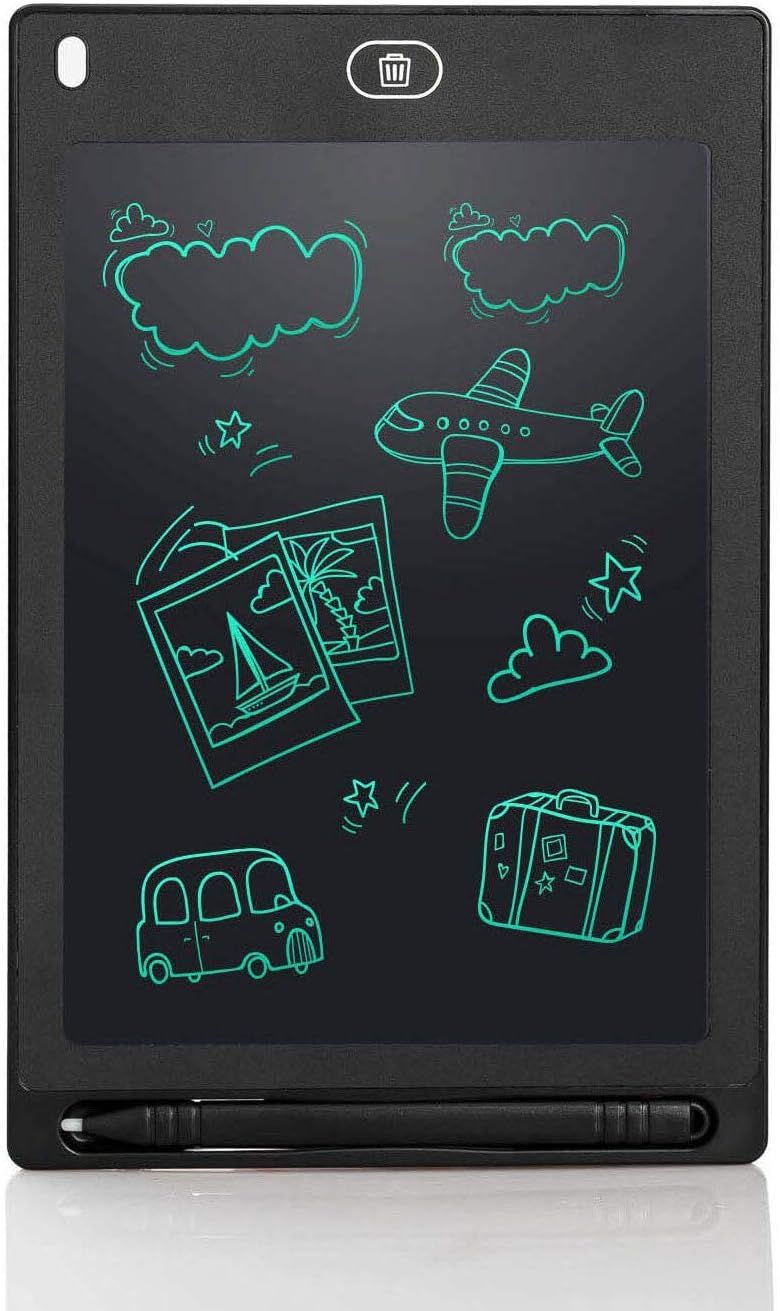 VGRASSP Electronic LCD Writing Drawing Board Tablet Pad for Kids - 8.5 inches - Colour and Design as per Stock