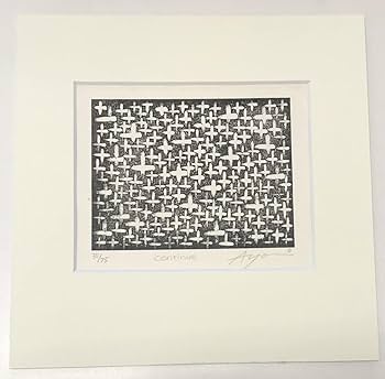 Amazon.co.jp: F31 吉田 亜世美よしだ あよみ木版画「continue