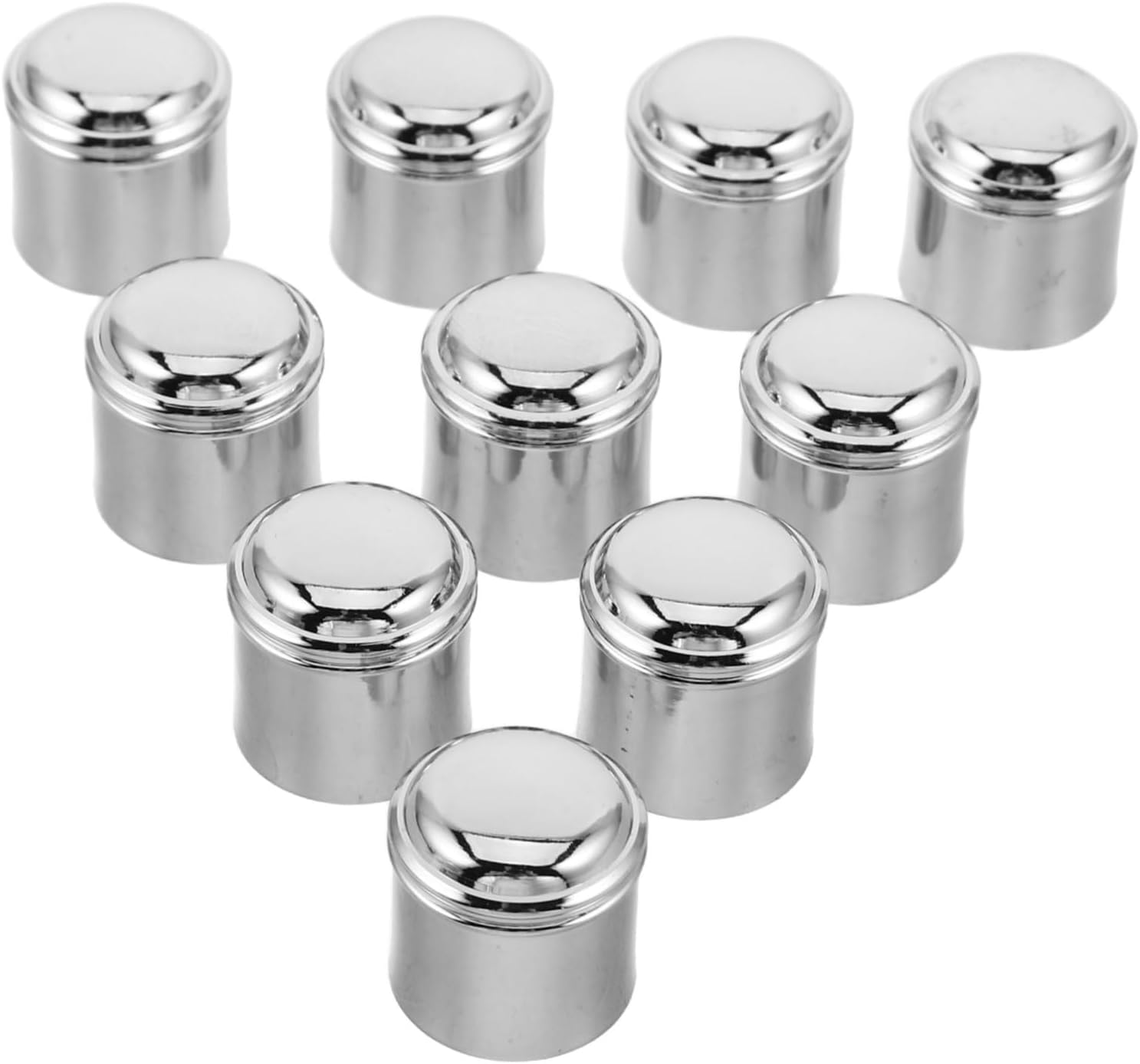 Shower Diverter Valve Pull Knob Replacement 10pcs Copper | Silver Finish, Simple DIY Install, Leakproof Performance for Bathroom Renovation