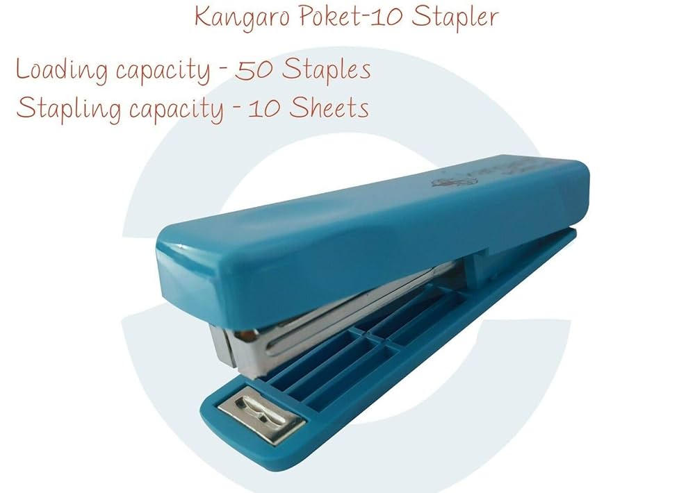 ポッケページ Amazon.co.jp: Kangaro ホッチキスポケット - 10 - 6個パック