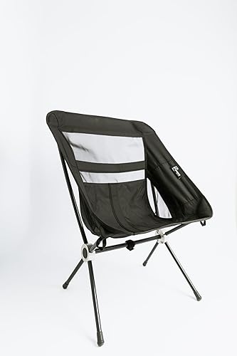 Intrepid - Silla de campamento TXC1, silla de camping plegable, asiento portátil al aire libre, diseño compacto y cómodo, marco de aluminio, tela de