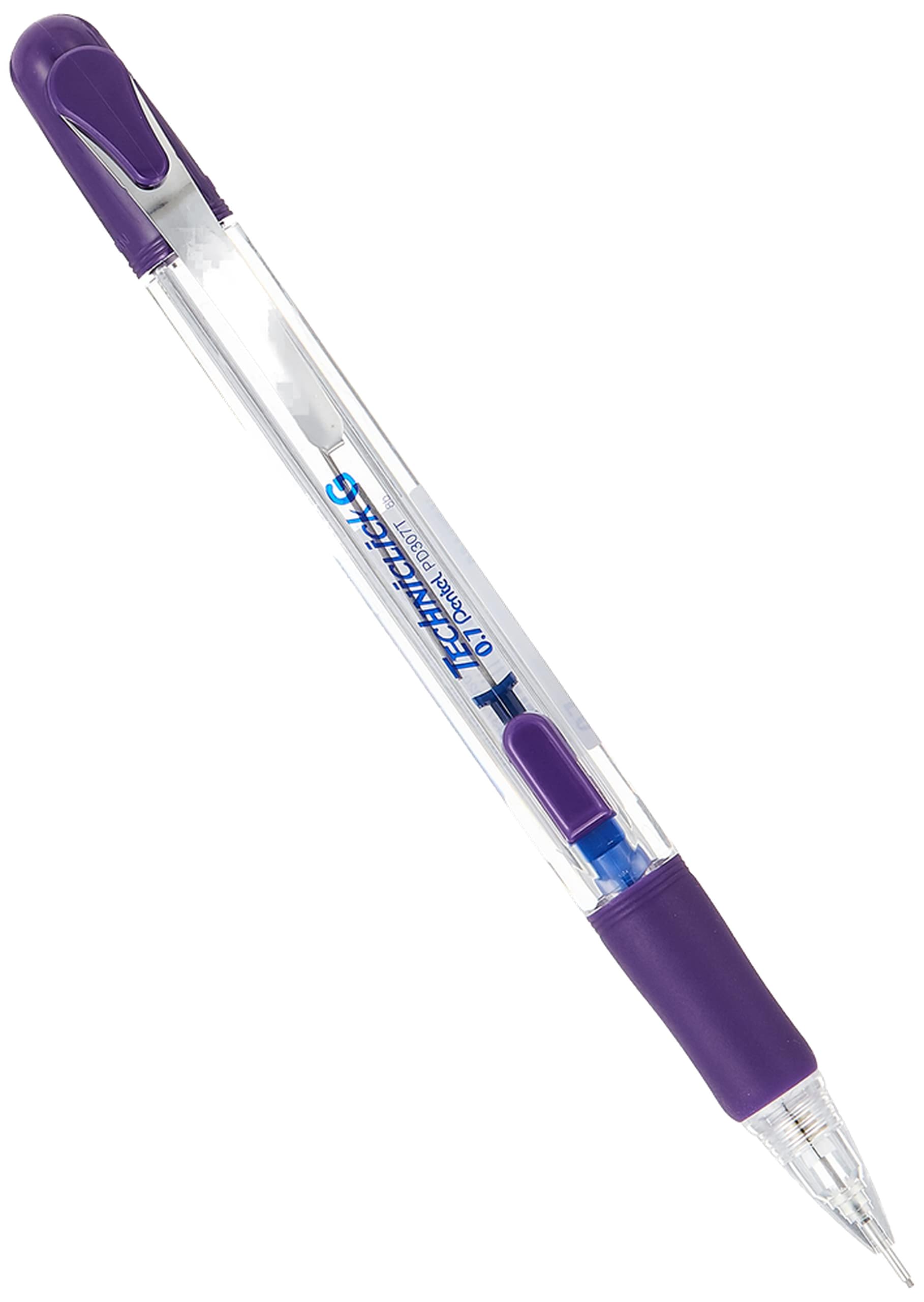 PentelTechniclickg Mechanical Pencil, 0.7 Mm Lead Diameter, Violet