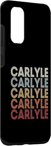 Miniatura 3 de Galaxy S20 Carlyle Illinois Carlyle IL Retro Vintage Text Case