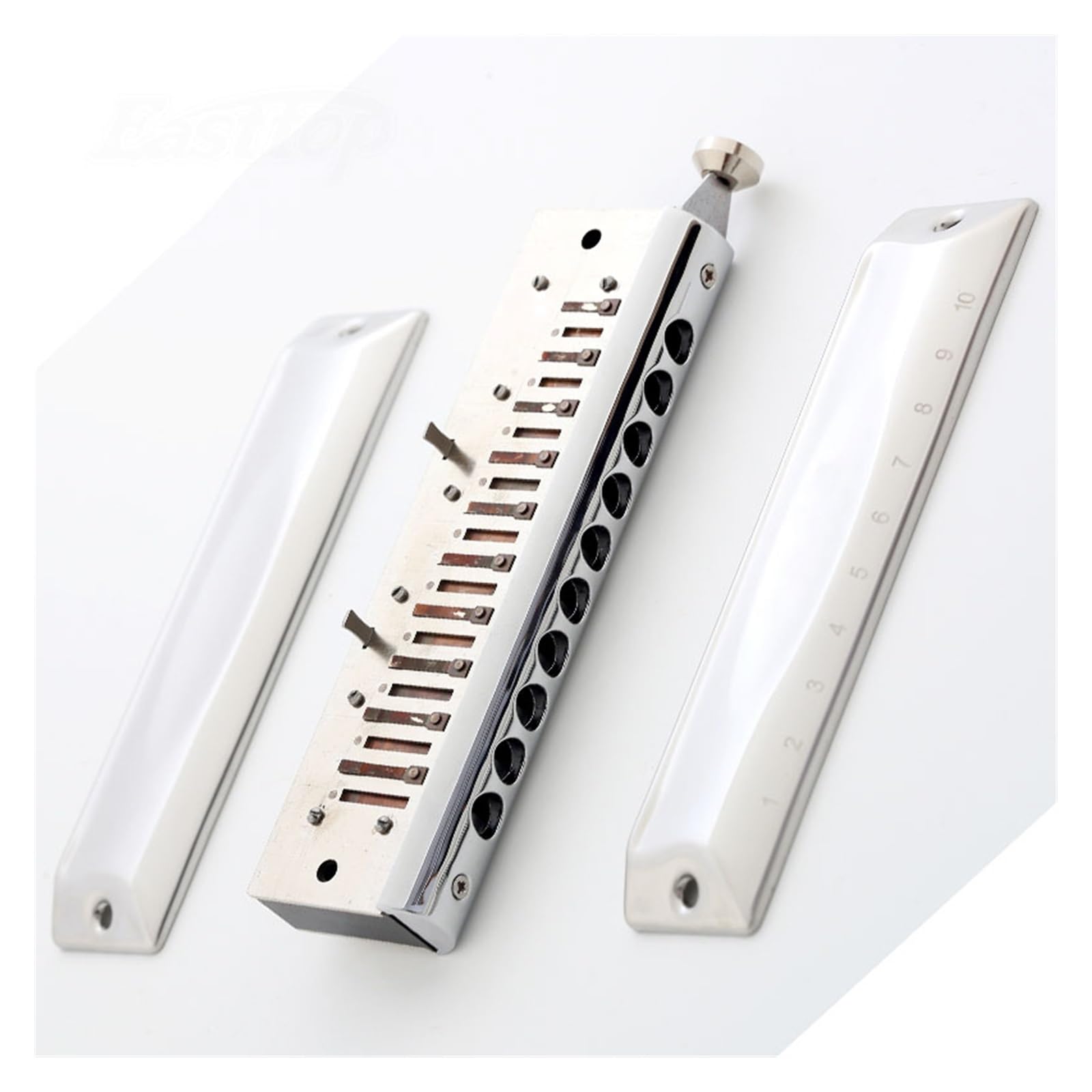 Mundharmonikas Mundharmonika, 10 Löcher, 40 Töne, Fortgeschrittene Chromatische Mundharmonika