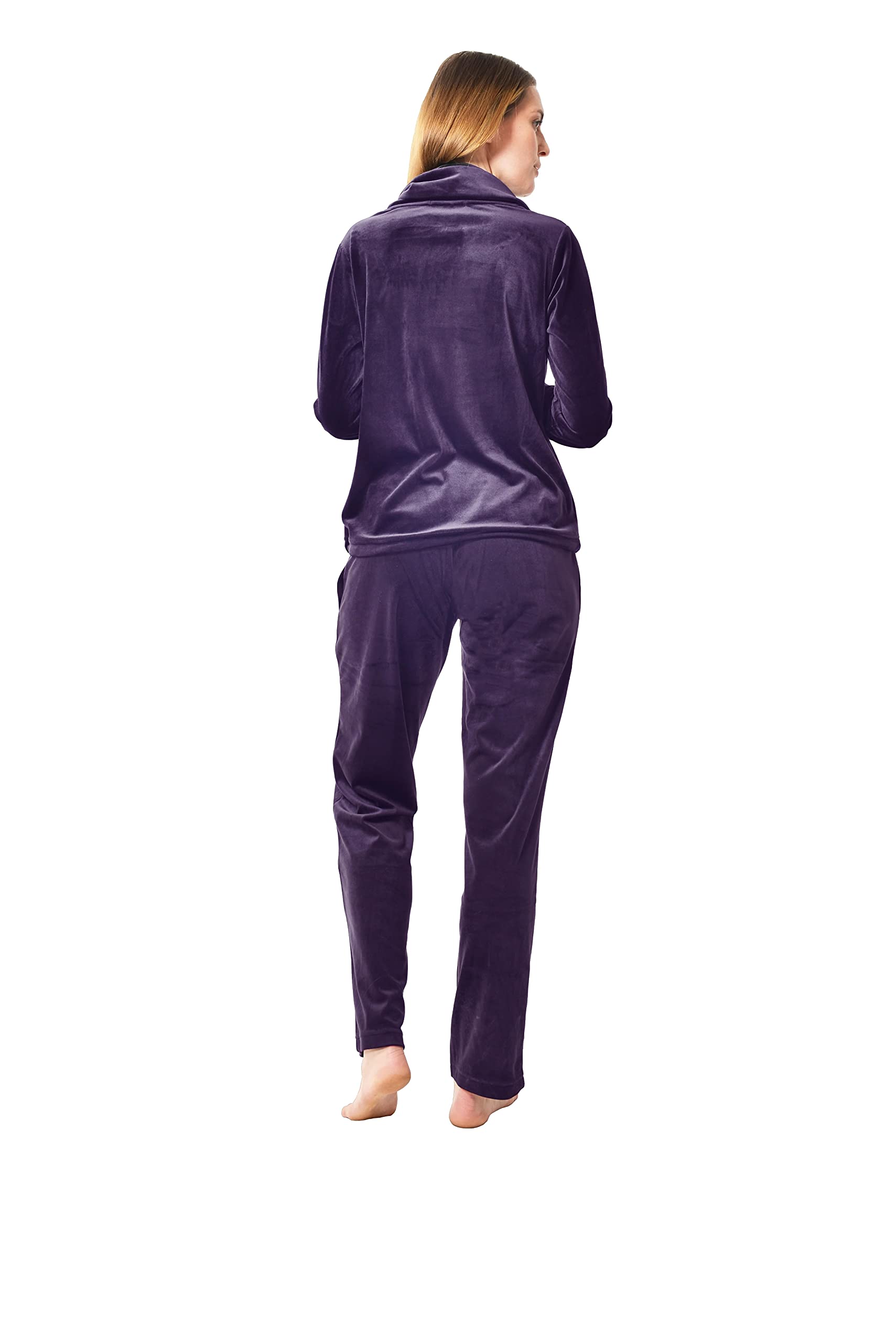 RAIKOU Femme Survêtement Ensembles Sportswear à Epais Sweat Chaud Pull Casual Jogging Tenue D'intérieur pour Sports Casual,Yoga,Gym,Entraînement