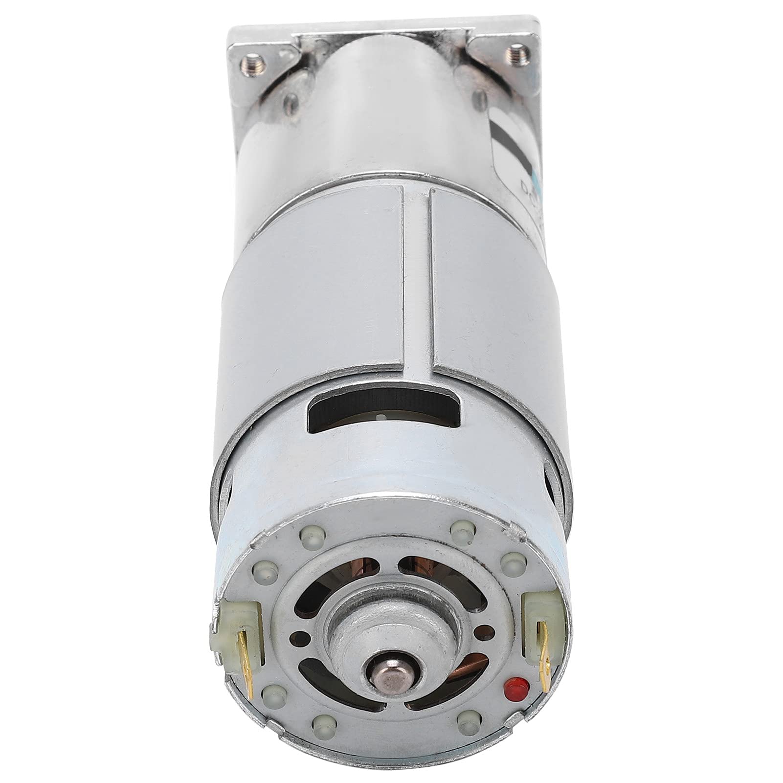Cocoarm DC-Getriebemotor, Kupfer-Geschwindigkeitsreduzierungsmotor, 24 V, 50 U/min Im Uhrzeigersinn, CCW-Geschwindigkeit, Alle Metallgetriebe, Hohe Geräuscharmut, für Intelligente Türschlösser, (50