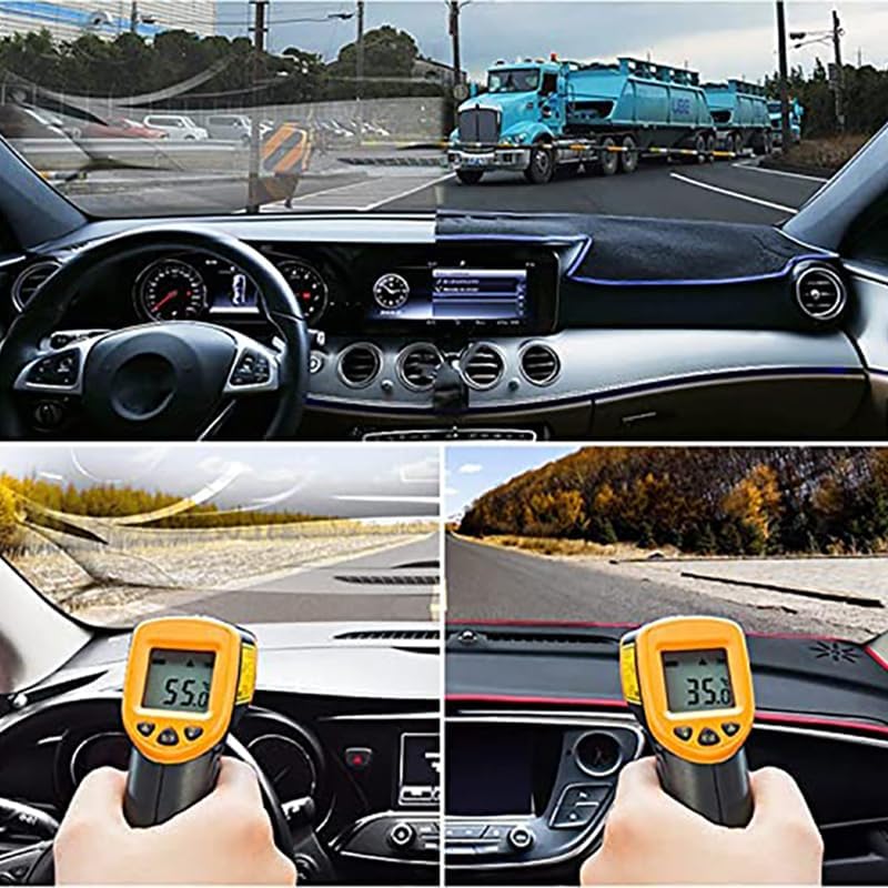 Dashboard Cover Pad, for Volvo XC40 Dash Mat Auto Interior Accessories,B