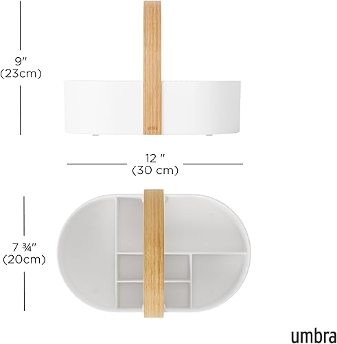 Vista 20 de Umbra Bellwood Caddy Negro/Nogal