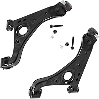 Vista 593 de Detroit Axle - Kit de suspensión frontal de 8 piezas para Dodge Journey 2009-2015, 2 brazos de control inferiores, 2 rótulas, 2 varillas