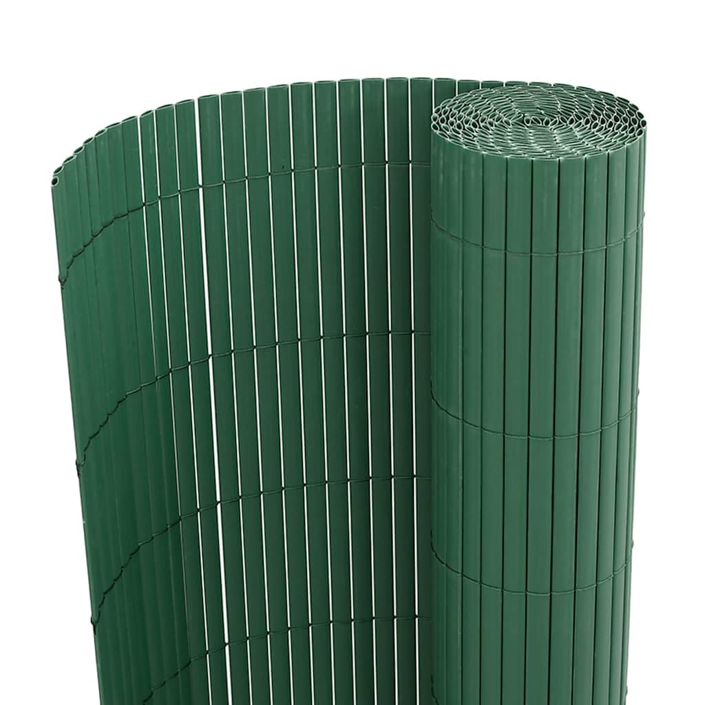 Recinzione da Giardino Bifacciale Verde 1,8x3 m in PVC,Articoli di ferramenta,Barriere e recinzioni,Pannelli per recinzioni-42002619
