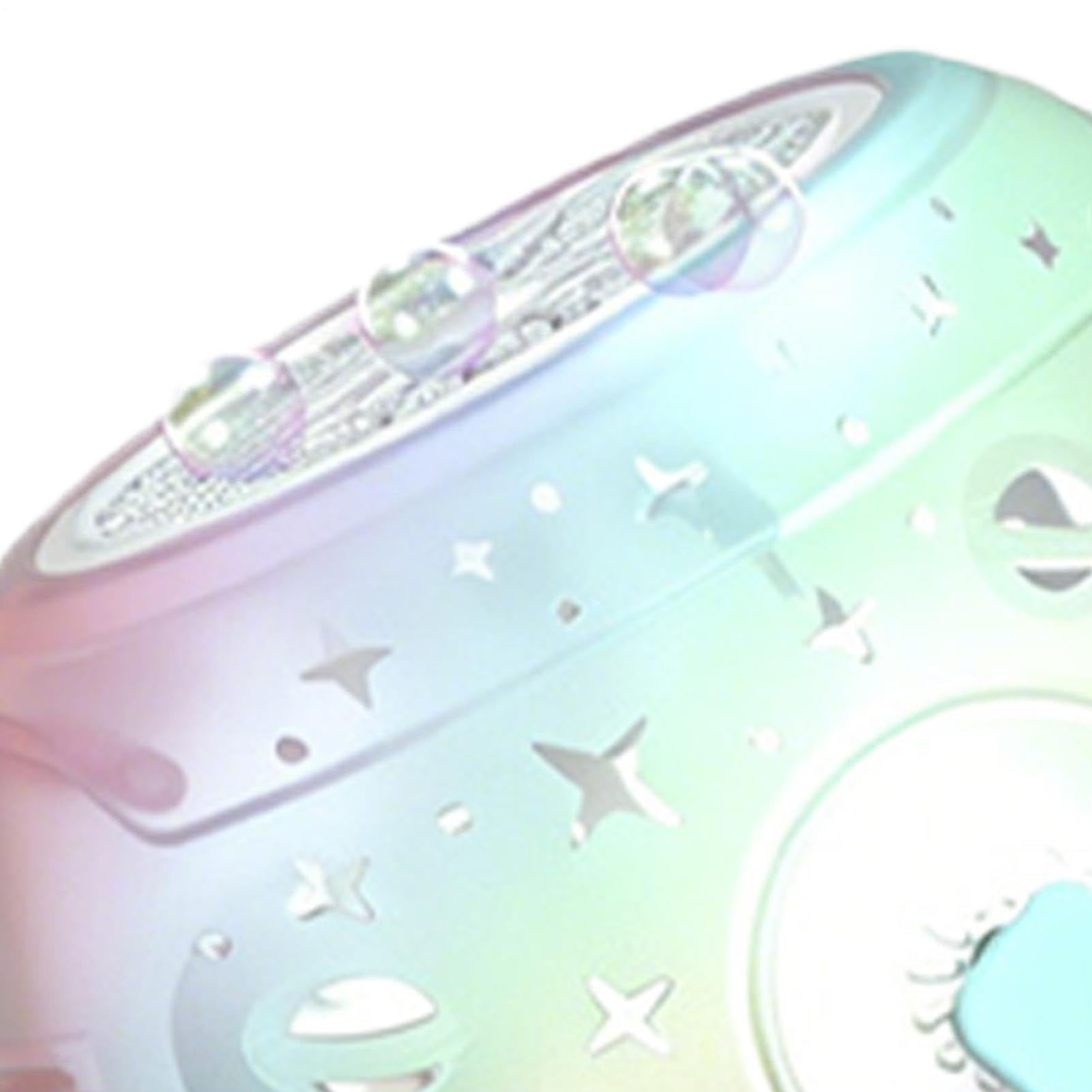 Máquina De Burbujas Recargable Juguete Exterior con Luces | Máquina Lanzapompas Para Niños Y Niñas Cumpleaños, Patio, Jardín, Parque, Playa, Pícnics, Campamentos De Verano, Parque