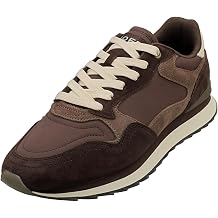 HOFF Mens Munich City Suede Trainers, Brown
