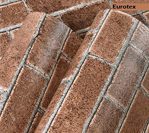 Image of Eurotex 3D Modern Design Wallpaper, use as Wall Covering for Living Room, Living Room, Walls Grey Color Wallpaper (Roll 57 sq ft) 61081.