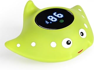 Baby Bath Water Thermometer - Floating Safety Toy for Bathtub With Temperature Warning - Room Thermometer for Infants, Toddlers, Girls, Boys, Newborn Kids
