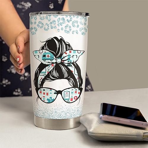 Vista 99 de SANDJEST Vaso inspirador de 20 onzas, regalo cristiano, regalos inspiradores para mujeres, vasos con aislamiento de acero inoxidable motivacional