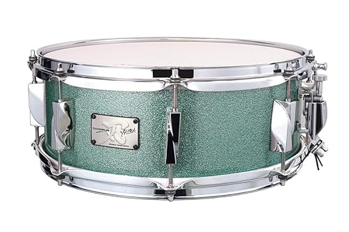 �y�V���b�v����zCANOPUS YAIBA2 Birch Snare Drum Robin's - Egg Blue Spkl LQ JSB-1455-REBS-LQ 14 x 5.5