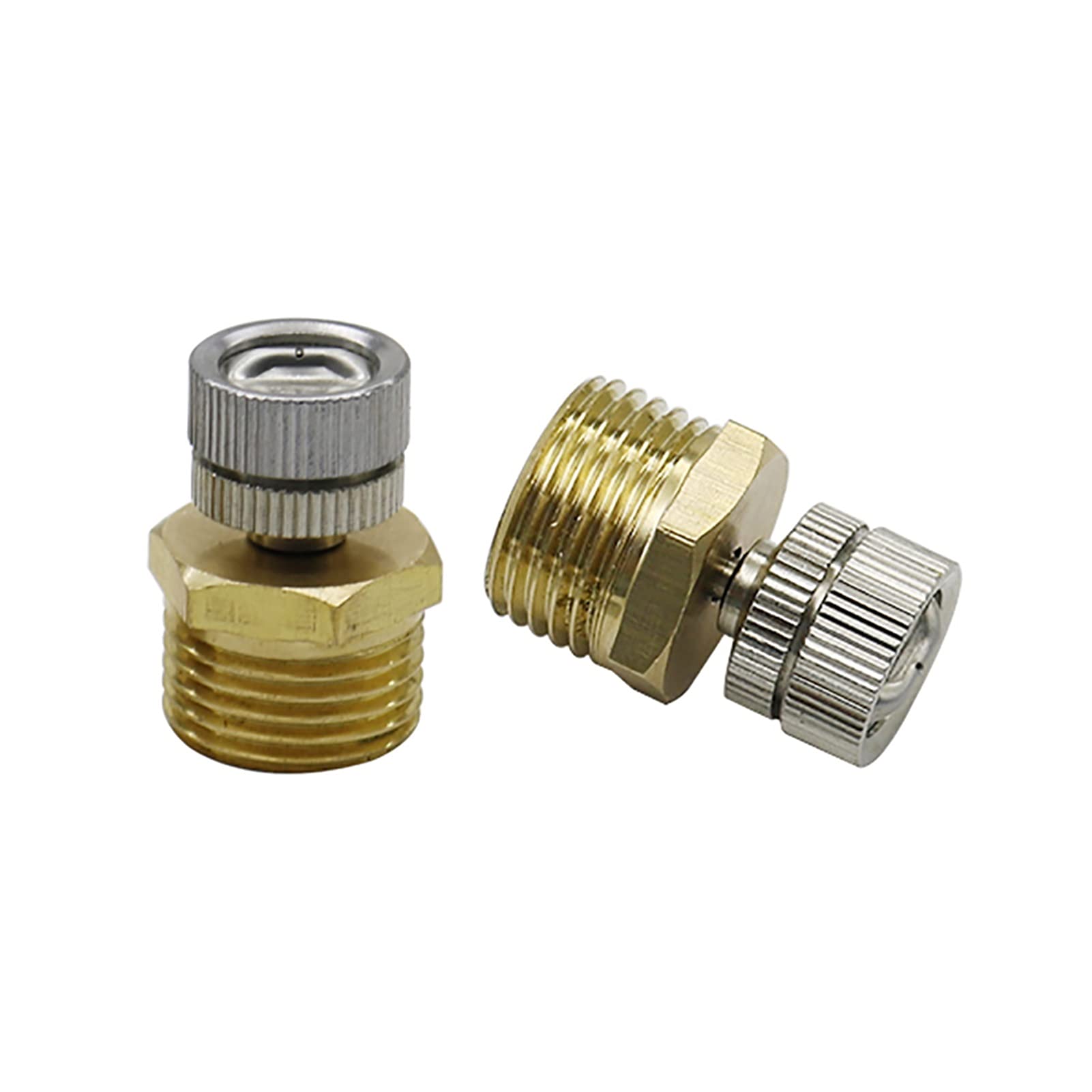 Sprinklers arrosant les raccords de tuyaux d'arros Buse de pulvérisateur basse pression en forme de ventilation de 90 degrés 3/16 "Atomisation filetée Arroseur d'arrosage d'arrosage d'eau d'arrosage d