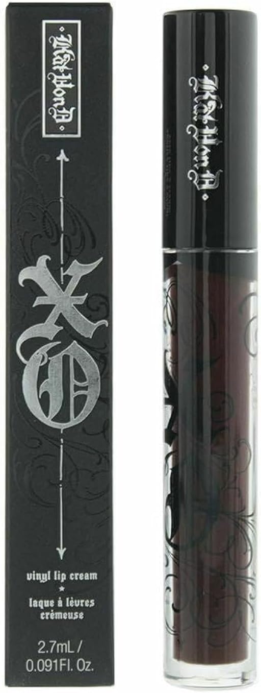 KVD Vegan Beauty XO Vinyl Lip Cream Lip Gloss - Dahlia (Deep Reddish Burgundy)