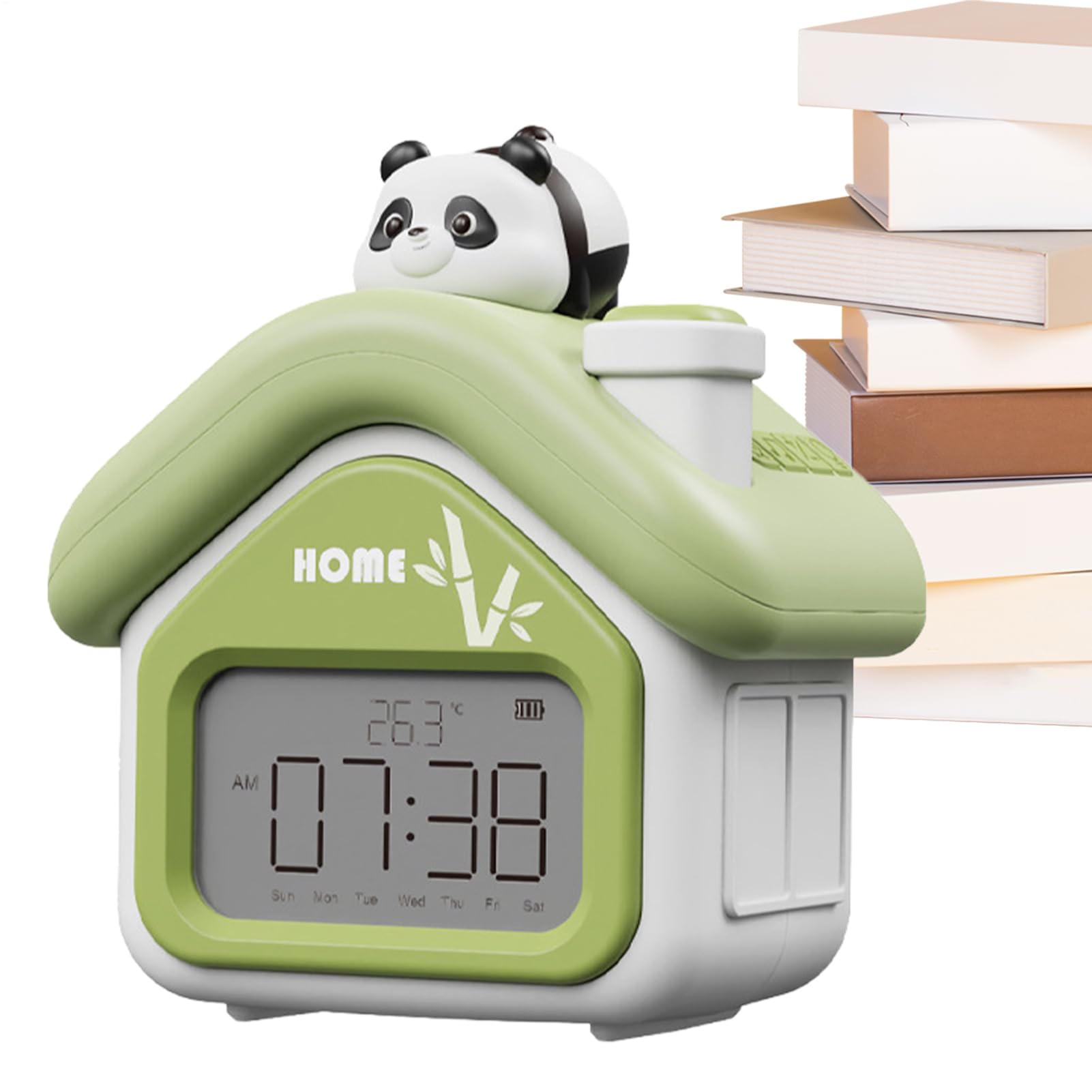Réveil mignon LED intelligent pour chambre d'enfant et table de chevet