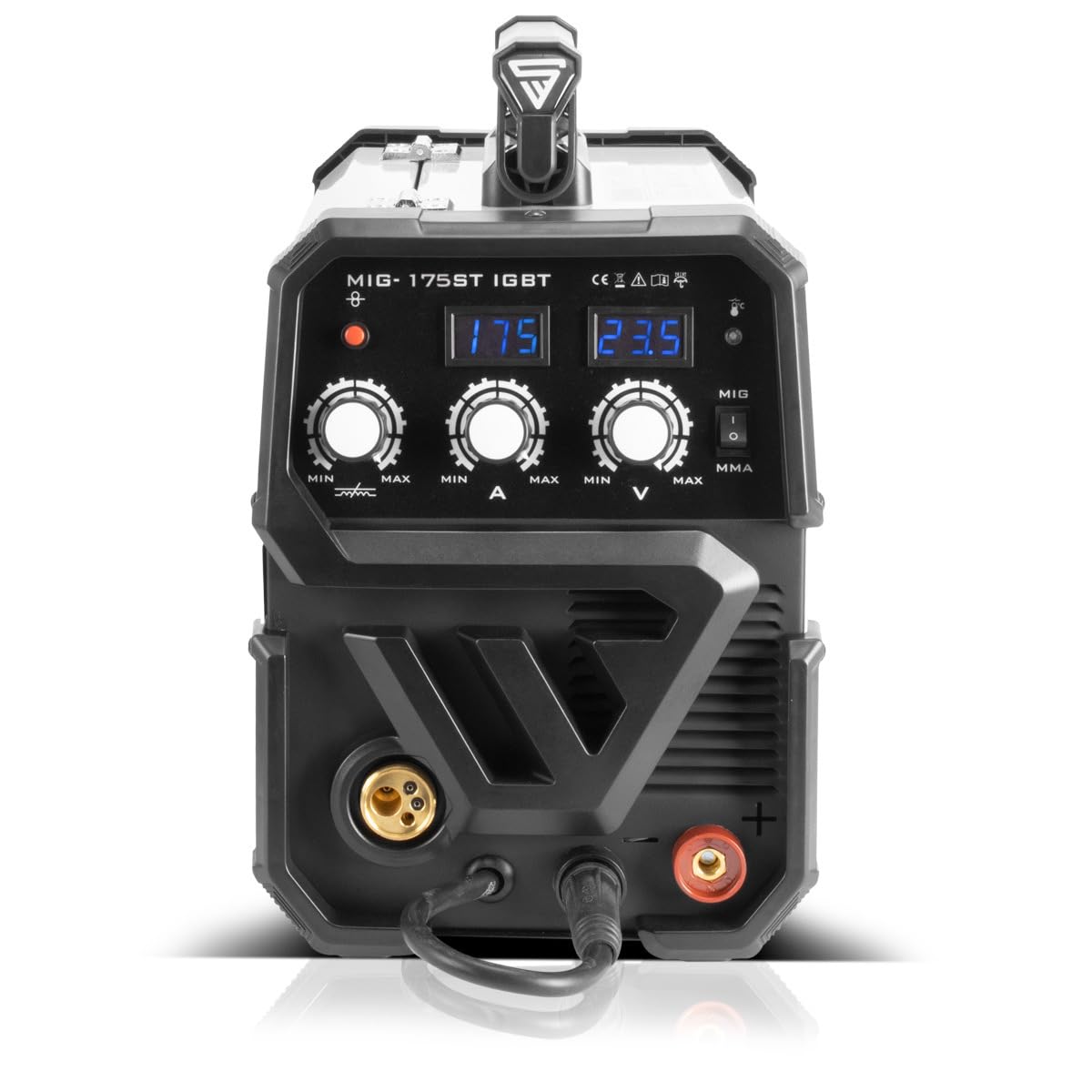 Saldatrice A Filo Per Saldatura Mig - Mag E Brasatura Telwin Digital Mig 180 Synergic, 820020 - Foto 5