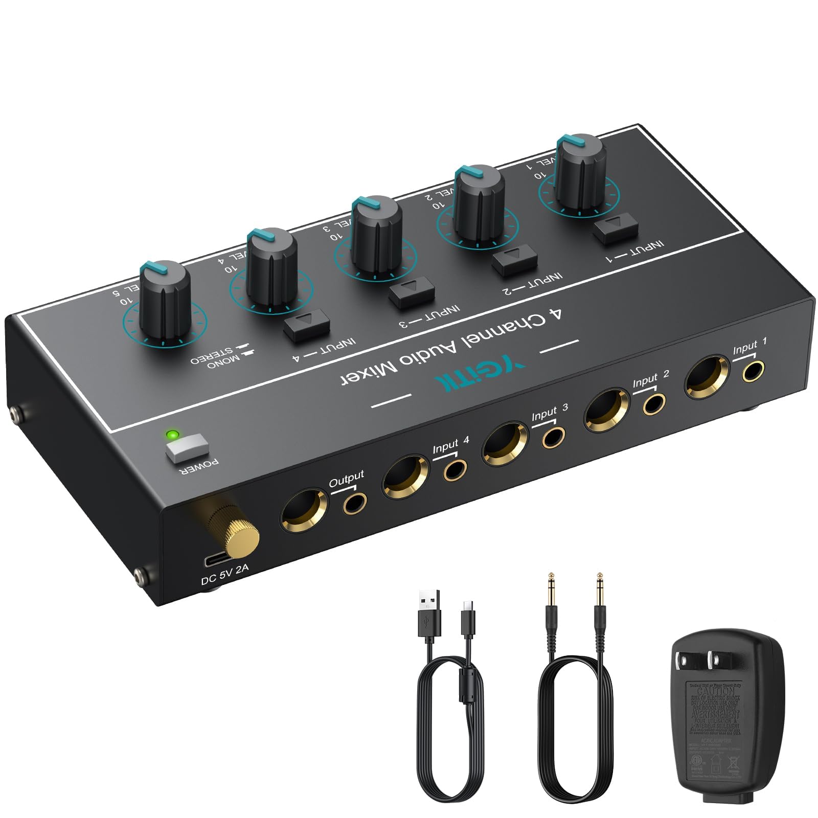 DJ Tech DX3000 USB 7-kanaals 19 inch mixer | Bax Music