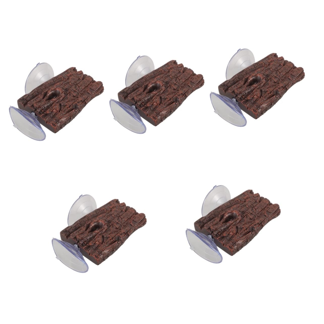 BESPORTBLE 5piezas Plataforma De Descanso para Tortugas y Reptiles con Ventosa y Diseño De Terraza Flotante para Acuarios y Terrarios Resistente y Duradera