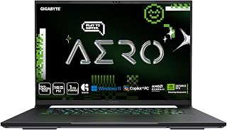 GIGABYTE AERO X16, 코파일럿+ PC, 코파일럿+ PC - 165Hz 2560x1600 WQXGA - NVIDIA® GeForce RTX™ 5070 V12G - AMD Ryzen 7 260-1TB SSD - 16GB DDR5 RAM - 윈도우 11 홈 - 스페이스 그레이