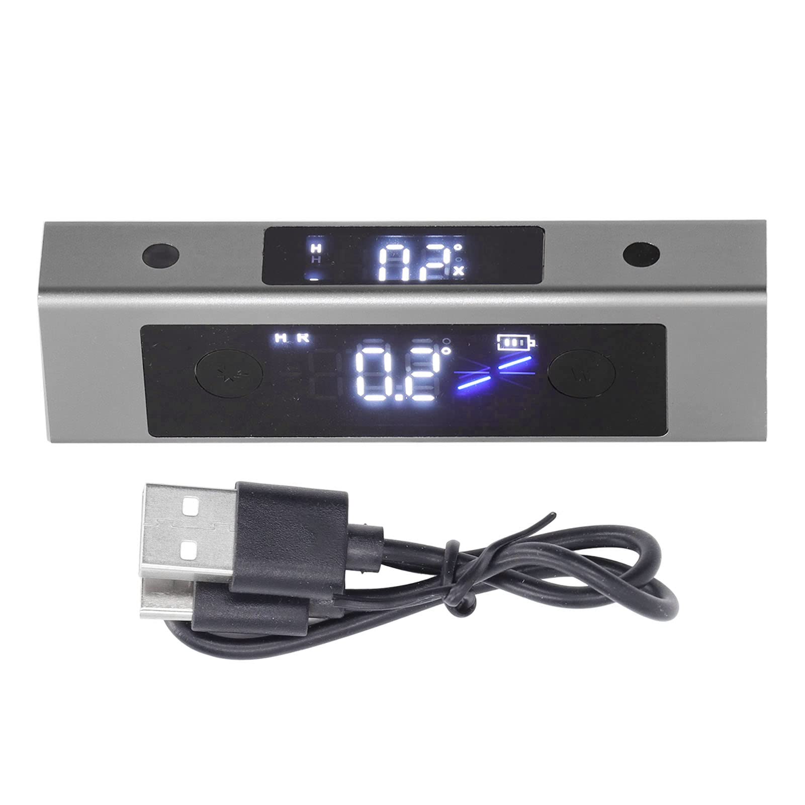 Angle Finder, Strumento di Misurazione Laser, Calibro Digitale Dell'angolo, Righello Dell'angolo Laser Goniometro di Livello Display Digitale a LED Strumento di Ricerca della Misura Per Lavorare