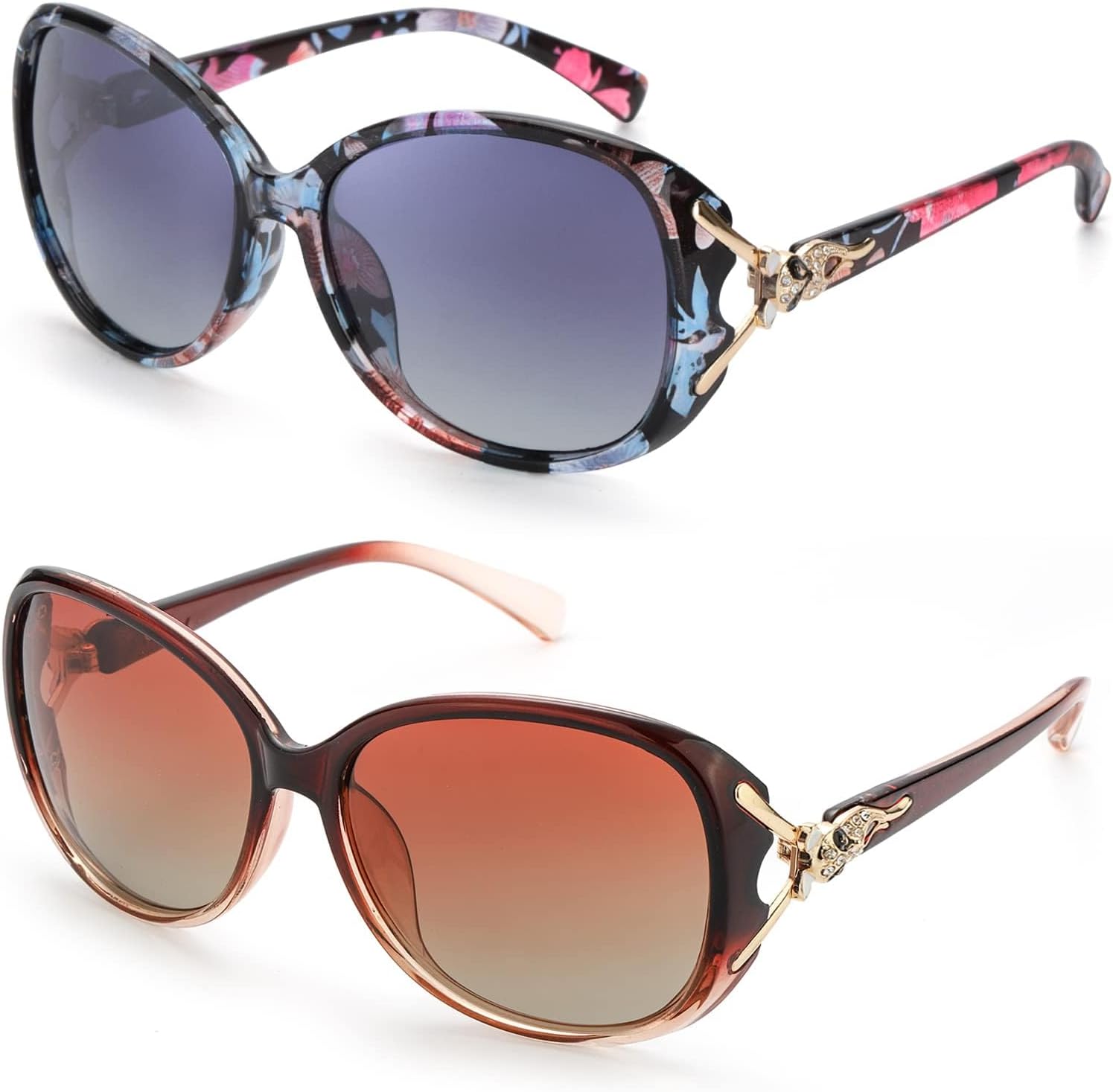 FIMILU Sunglasses for Women Trendy Polarized Sunglasses Oversized Big Sun Glasses Ladies Shades UV Protection