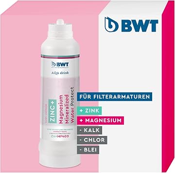 BWT Zink + MP400 Water Filter, Plastic