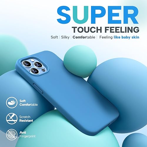 Miniatura 995 de Miracase - Funda diseñada para iPhone 11 con protector de pantalla, funda de goma de silicona líquida, protección total contra caídas y a prueba
