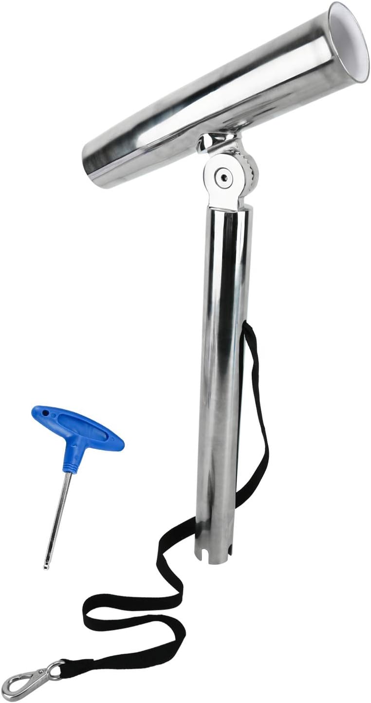 Rod Holder Highly Polished Stainless Steel Adjustable Fish Rod Holders Outrigger Stylish Rod Holder