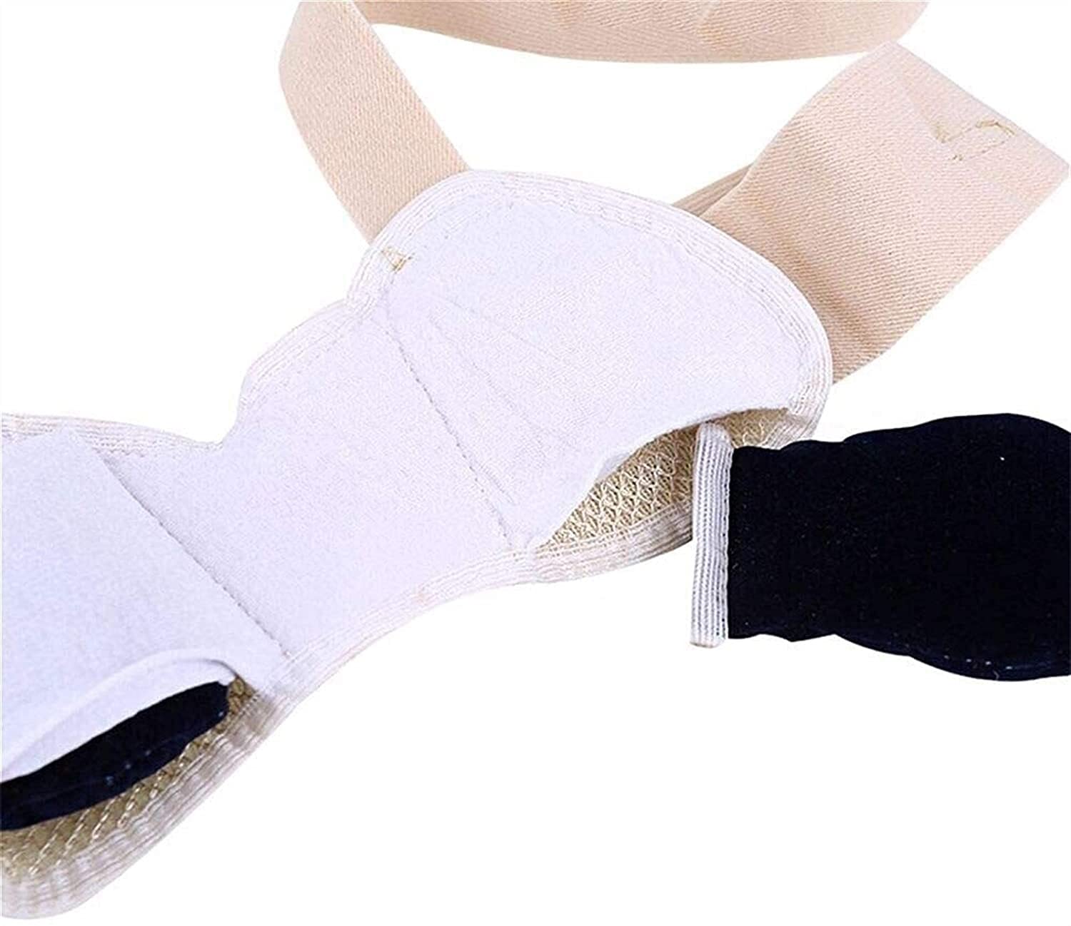Cinturón de Hernia para inguinal Doble, Correa de Cintura Ajustable Braguero de Soporte de Hernia para Hombres Post cirugía Braguero de Soporte de Hernia inguinal para Hombres para cinturón