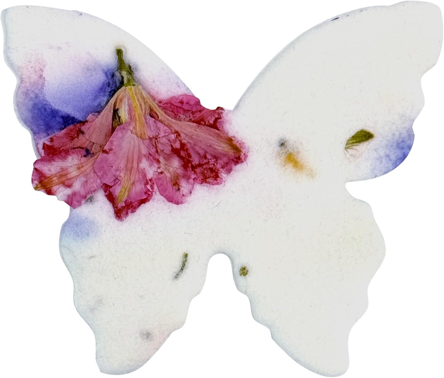 50pcs Small Pink & Purple Butterfly Seed Paper &ndash; Writable & Plantable Wildflower, Mom's Gift for Mother&rsquo;s Day, Use for Wedding, Baby Shower, Party Favors & Easter Decorations