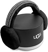 UGG Tasman Sheepskin Earmuffs for Women - Genuine Shearling Ear Warmers, Adjustable Fit & Iconic Style