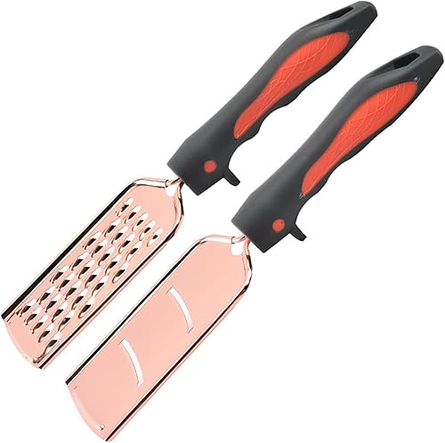 Miniatura 15 de Rallador de queso profesional, rallador de queso de acero inoxidable dorado de mano, rallador de manivela de mano, prácticos utensilios de cocina,