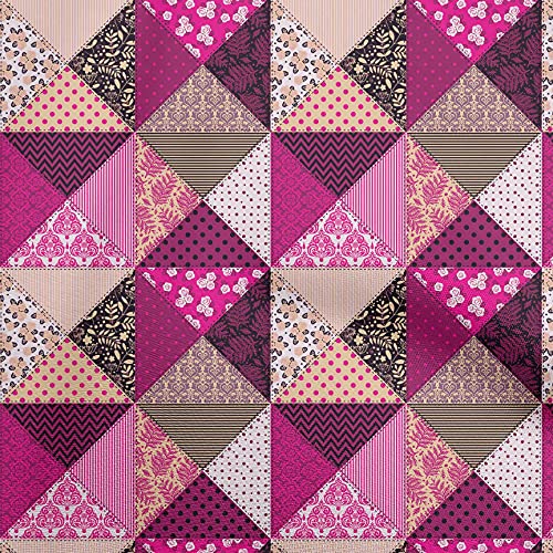 oneOone Cotton Cambric Light Brown Fabric Quilt Patchwork Quilting Supplies Print Sewing Fabric By The Yard 56 Inch Wide