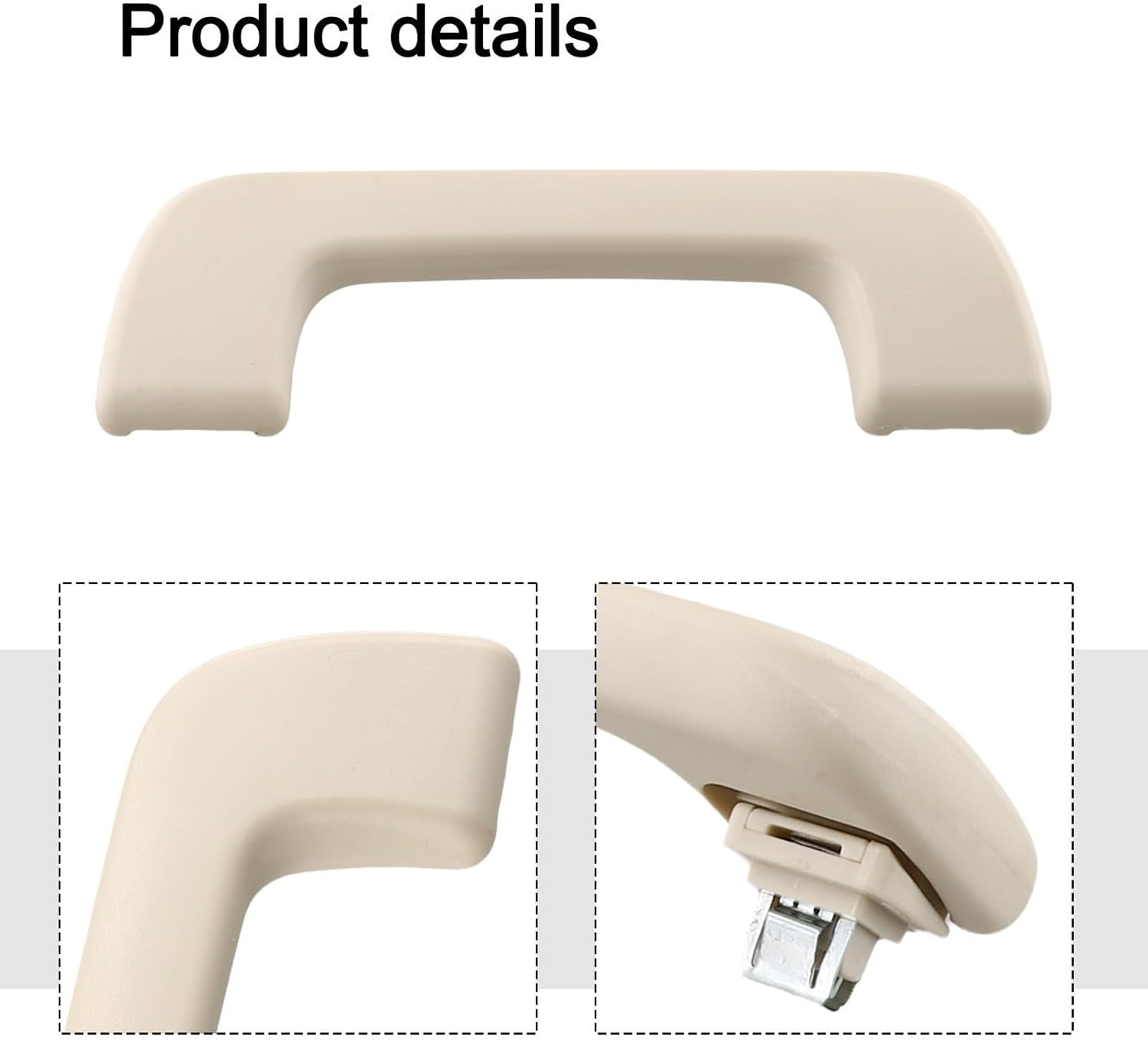 Front Interior Top Roof Headliner Grab Handle for A4 A5 for A6 A7 Q2 for Q7 Q8 Rs3 Rs4 Rs5 Rsq3 for Amarok 2008-2022 8R0857607H 8K0857607 8Ud857607 Beige