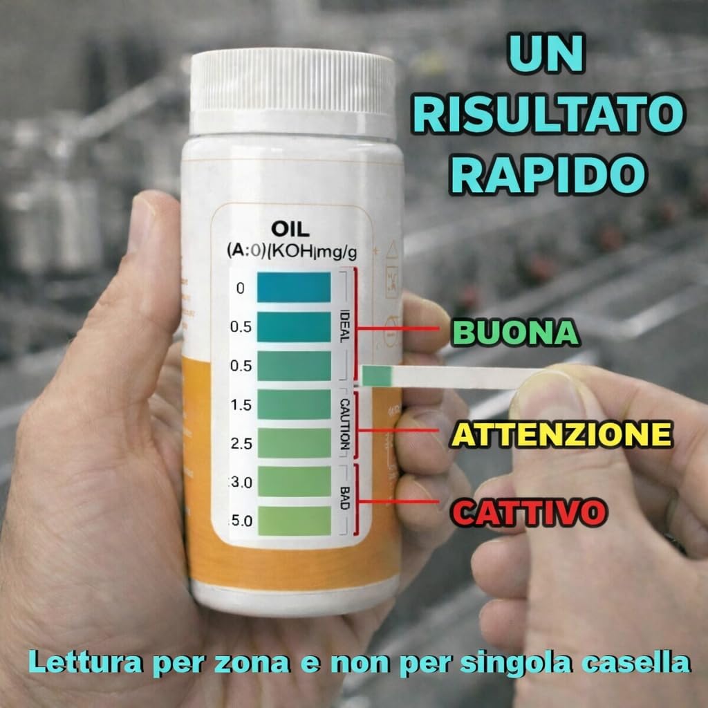 strisce Quantofix per acido peracetico 50 - CE CF. 100 PZ, Strisce