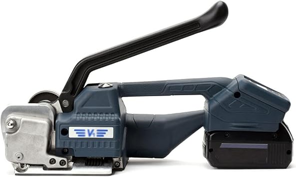 3-in-1 Electric Strapping Machine, PP/PET Portable Banding Tool Belt Packing Strapper, Straps Battery Powered Automatic Strapping Tensioner and Cutter,1battery
